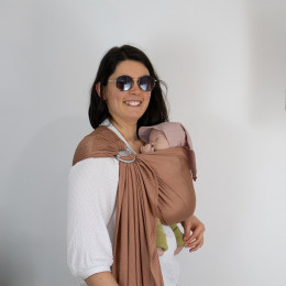 Naturioù R'sling Mocha – écharpe sans nœud respirante