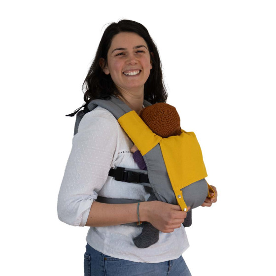 Guizy Couture - teething pads and baby hood - simply for Guizy baby carrier