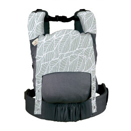 Guizy Couture Jacquard - capuche et protège bretelles - Millefeuilles Amande