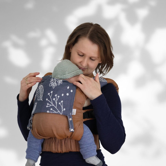 Guizy Couture Jacquard - capuche et protège bretelles