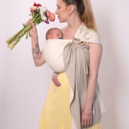 Love Radius PESN Vanilla / Eucalyptus Écharpe de Portage Sling Love Radius
