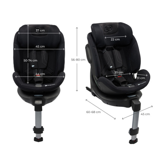 Kinderkraft XRIDER 2 i-Size (40-150 cm) Siège Auto Pivotant