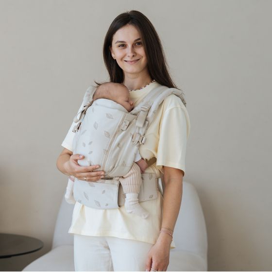 Love and Carry x Naturiou ONE Chickpeas - Babycarrier newborn Love and Carry porte-bébés