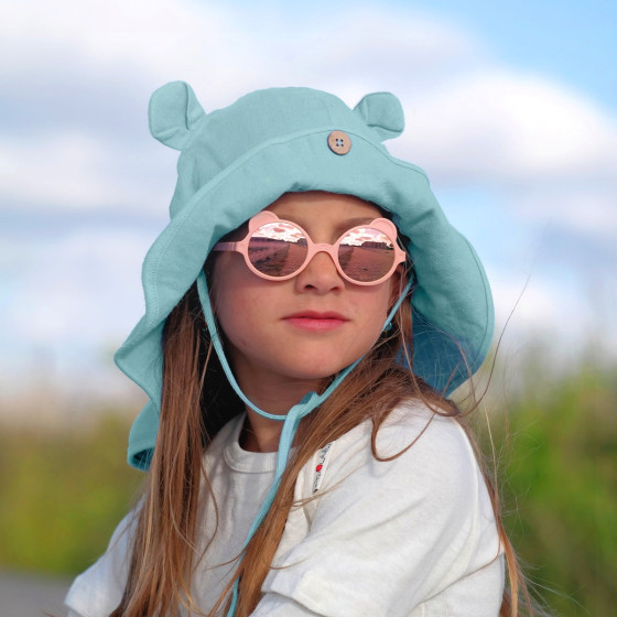 ManyMonths ECO Hempies Adjustable Summer Hat with Ears UNiQUE light