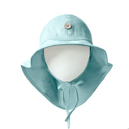 Manymonths hat hemp adjustable Adventurer/Conqueror - Island Aqua