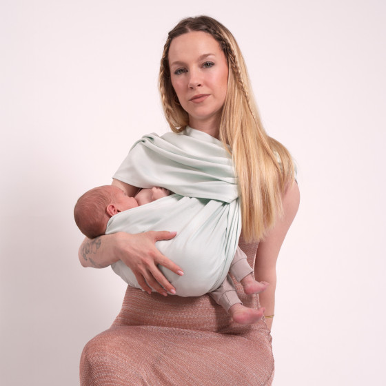 Love Radius Basic Baby Wrap Misty Green