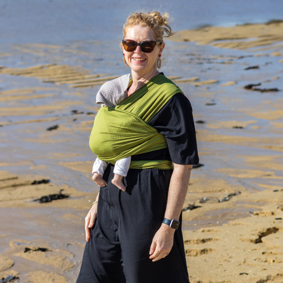 Naturioù R'Sling OliveGreen - Mesh baby wrap