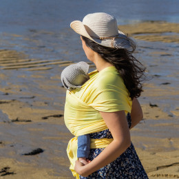 Naturioù R'Wrap yellow– mesh baby wrap