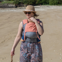 Naturioù Guizy Baby Carrier Ergonomic - Corail
