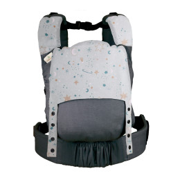 Guizy Couture - teething pads and baby hood for Guizy baby carrier - Cosmos