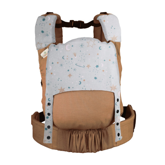 Naturioù Guizy Brun Sarrasin - Ergonomic baby carrier from birth