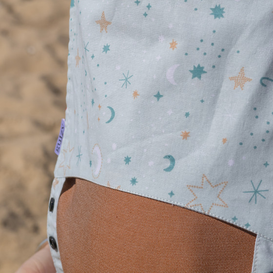 Naturioù Guizy Brun Sarrasin - Ergonomic baby carrier from birth