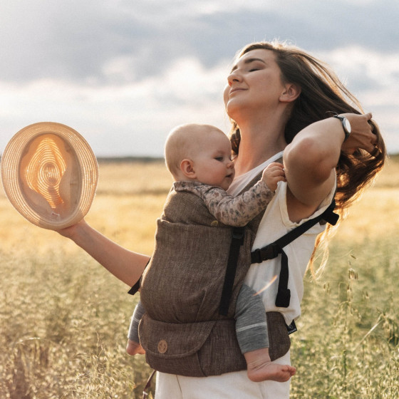 LennyLamb LennyLight Linen Baby Carrier