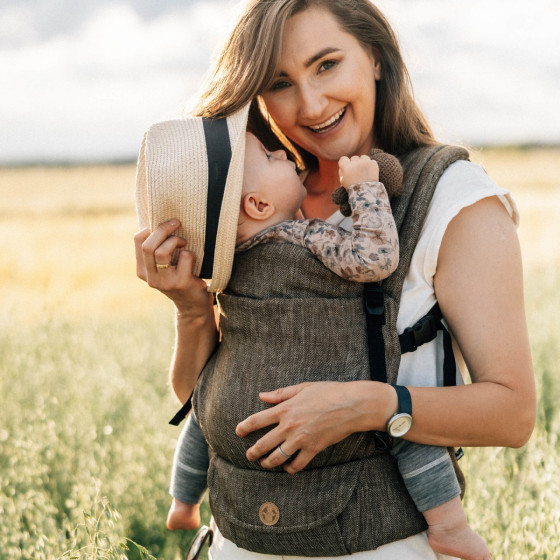 LennyLamb LennyLight Linen Baby Carrier