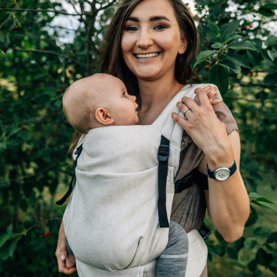 LennyLamb LennyLight Linen Baby Carrier