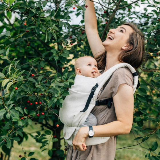 LennyLamb LennyLight Linen Baby Carrier