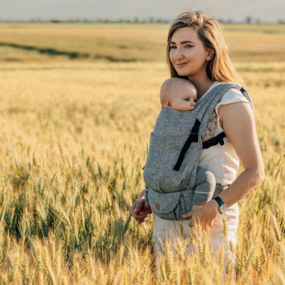 LennyLamb LennyLight Linen Baby Carrier