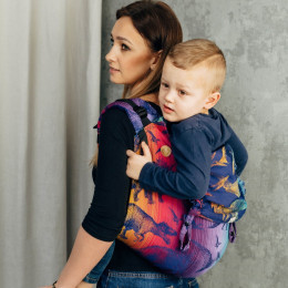 Lennylamb Onbuhimo PRO Preschool - Porte-enfant en Jacquard - Jurassic Park - New Era