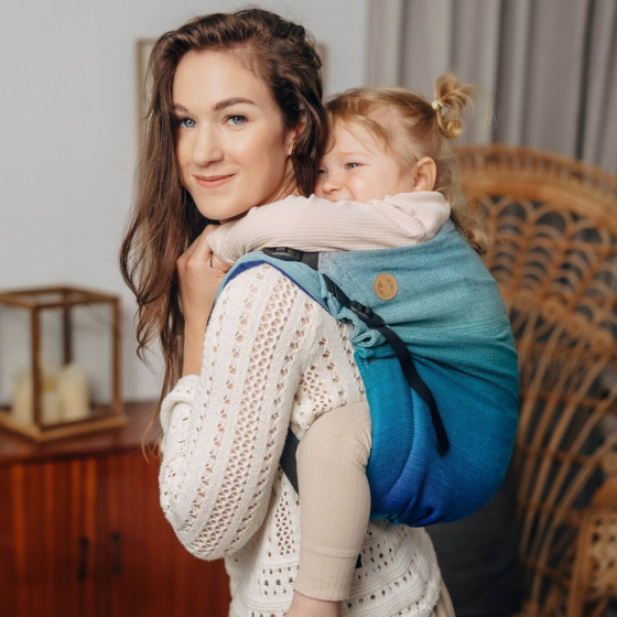 Lennylamb Onbuhimo PRO Preschool - Porte-enfant en Sergé Brisé Lennylamb Onbuhimo PRO Preschool - Porte-enfant en Sergé Brisé