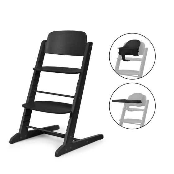 Cybex Iris Pack 3en1 Chaise haute en bois Cybex
