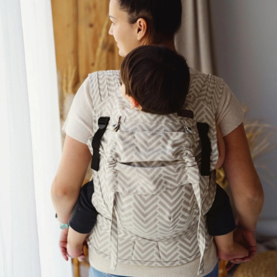 Little Frog Cross Hybrid Carrier Calm miles - Half Buckle