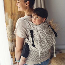 Little Frog Cross Hybrid Carrier Calm miles - Half Buckle