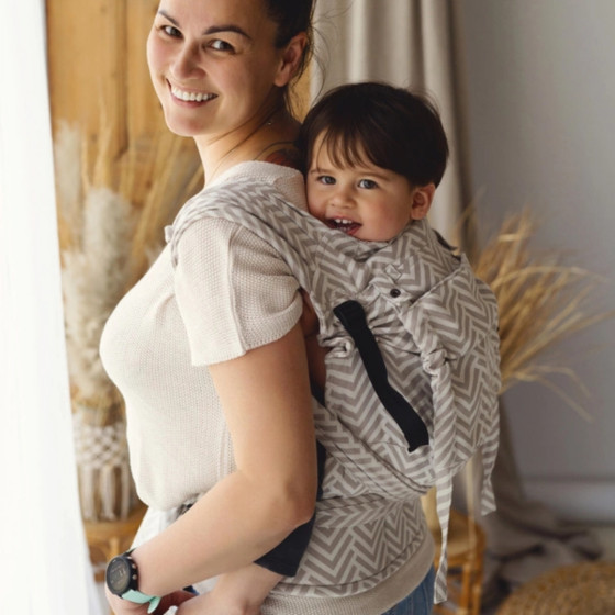 Little Frog Cross Hybrid Carrier Calm miles - Half Buckle