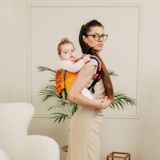 Lennylamb Onbuhimo PRO Toddler en Jacquard - Porte-enfant Lennylamb