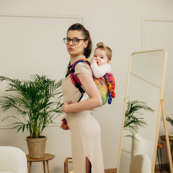 Lennylamb Onbuhimo PRO Toddler en Jacquard - Porte-enfant