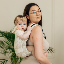 Lennylamb Onbuhimo PRO Toddler - Porte-enfant en Jacquard - JURASSIC PARK - ICE DESERT 2