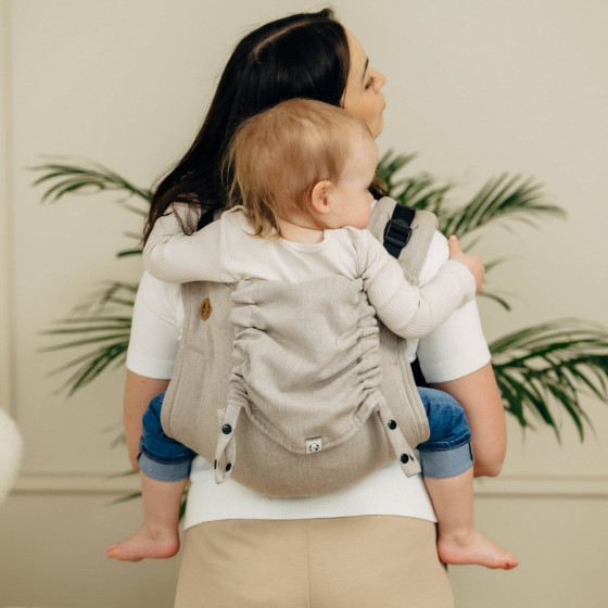 Lennylamb Onbuhimo PRO Toddler en Sergé Brisé - Porte-enfant