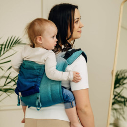 Lennylamb Onbuhimo PRO Toddler en Sergé Brisé - Porte-enfant Lennylamb