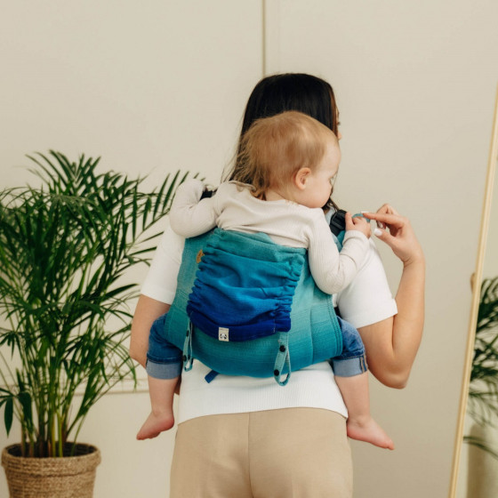 Lennylamb Onbuhimo PRO Toddler en Sergé Brisé - Porte-enfant