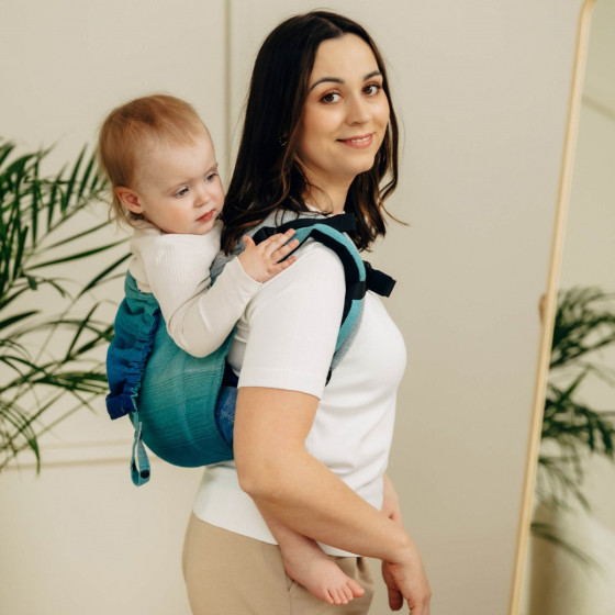 Lennylamb Onbuhimo PRO Toddler en Sergé Brisé - Porte-enfant