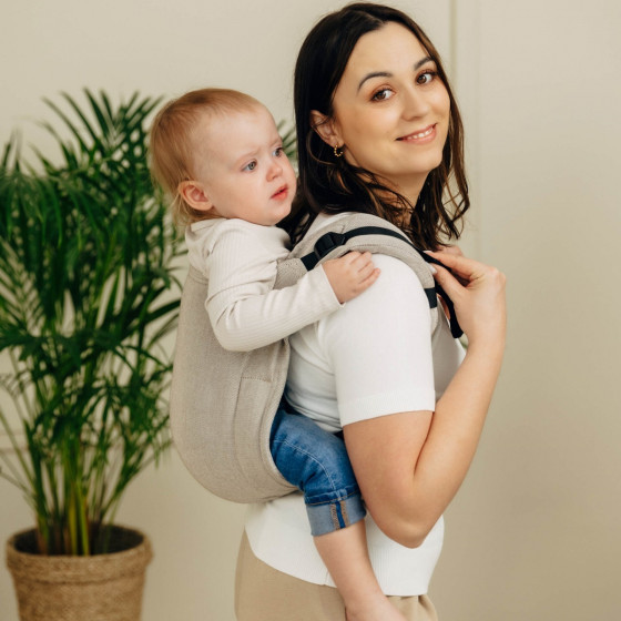 Lennylamb Onbuhimo PRO Standard en Sergé Brisé - Porte-bébé dorsal