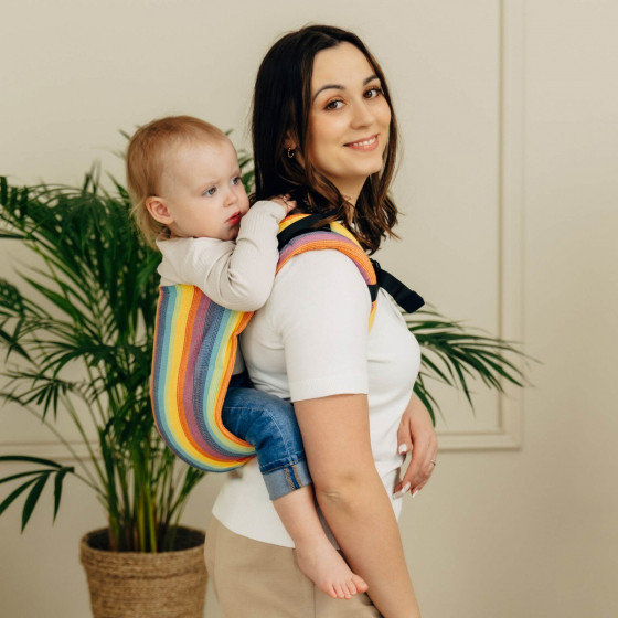 Lennylamb Onbuhimo PRO Standard en Sergé Brisé - Porte-bébé dorsal
