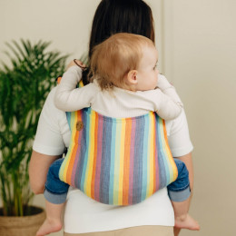 Lennylamb Onbuhimo PRO Standard en Sergé Brisé - Porte-bébé dorsal - Luna