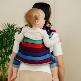 Lennylamb Onbuhimo PRO Standard en Sergé Brisé - Porte-bébé dorsal - Carousel of Colors