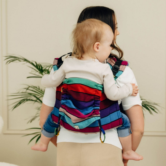 Lennylamb Onbuhimo PRO Standard en Sergé Brisé - Porte-bébé dorsal