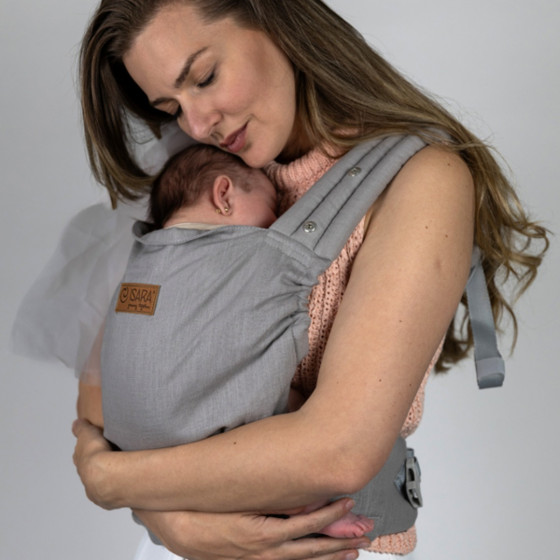 ISARA Elite Linen - Porte-bébé Physiologique en Lin Isara