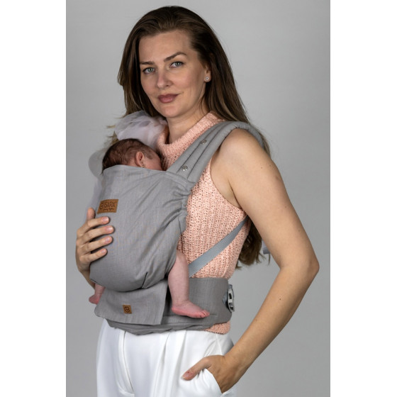 ISARA Elite Linen - Porte-bébé Physiologique en Lin Isara