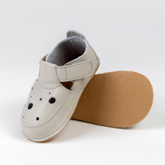 ERDA Play - Chaussures barefoot enfant - Grey Play Gris