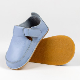 ERDA Classique - Chaussures Barefoot Enfant en Cuir