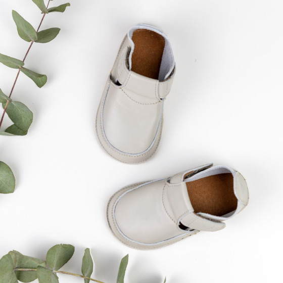 ERDA Classique - Chaussures Barefoot Enfant en Cuir ERDA