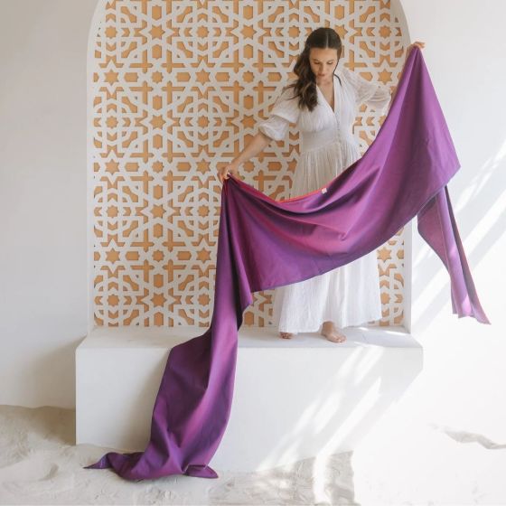 Storchenwiege Wrap Leo Violet Storchenwiege baby carrier