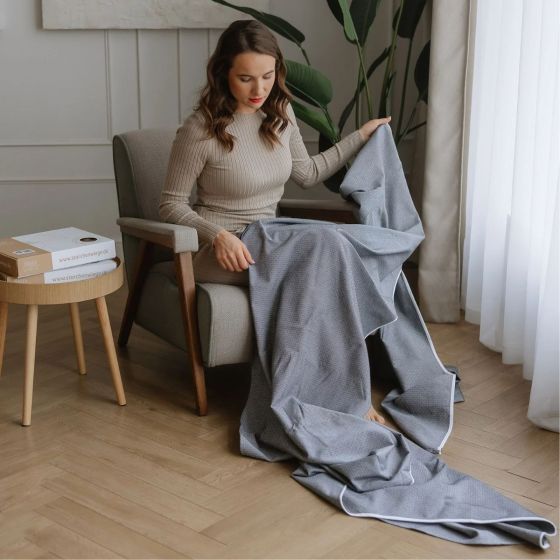 Storchenwiege Wrap Leo Black - White 4,60 m Storchenwiege baby carrier