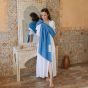 Storchenwiege Ring Sling Leo Turquoise