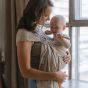 Storchenwiege Ring Sling Leo Natural