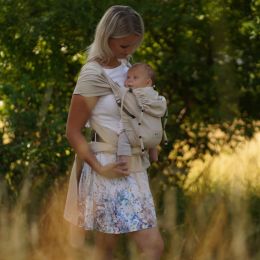 Storchenwiege Wrap Babycarrier Nature Storchenwiege baby carrier