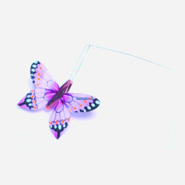 Papillon solaire Héliobil - Violet